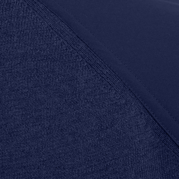NAVY HALO HEATHER || DETAIL