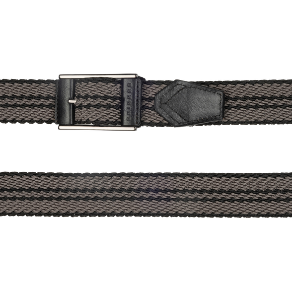 BLACK/ANCHOR || FRONT LAYDOWN STRIPE