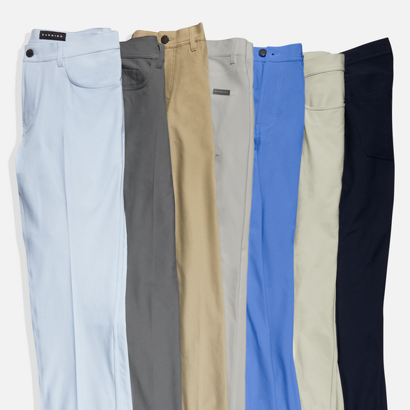 GFORE Golf Trousers  Tour 5 Pocket Pant  Onyx AW23