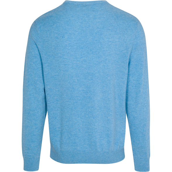 Lagmore Wool and Cashmere V-Neck Sweater - Dunning
