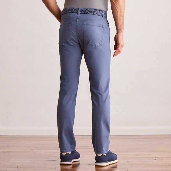 【U LAN】(UNISEX) Kirby Shine Piping Pants Glendale Sateen Performance Pant - Dunning