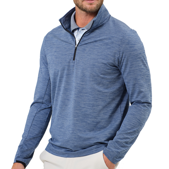 LIBERTY BLUE HEATHER || FRONT MODEL LIBERTY BLUE HEATHER || FRONT MODEL