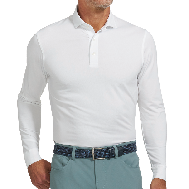 Quest Long-Sleeve Ventilated Performance Polo