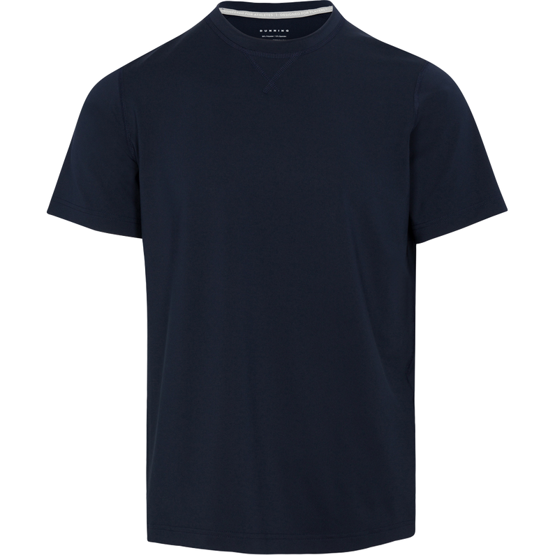 Quest Ventilated Performance Tee: Navy Halo - Dunning