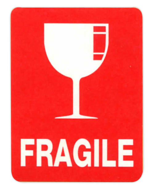 Fragile Label 45mm x 60mm