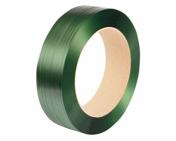 15mm x 2000m 410Kg Breaking Strain Green Embossed