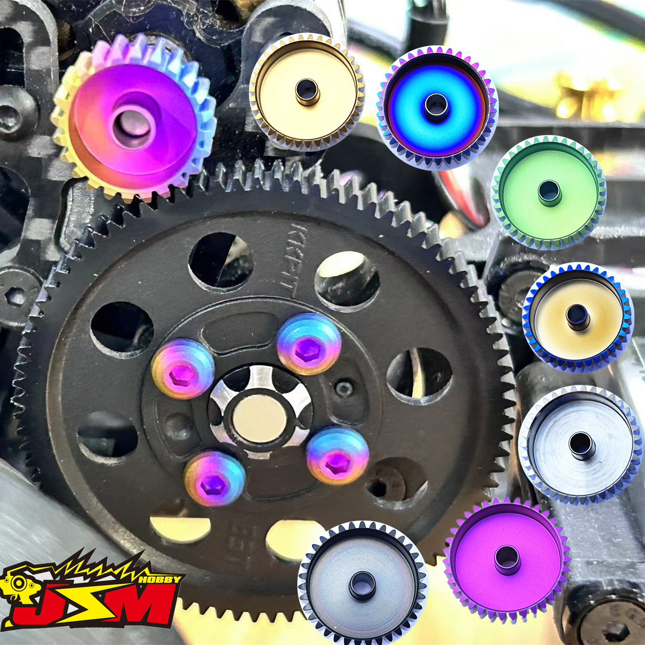 48 Pitch Titanium Pinion Gears in Stock - Donathen RC