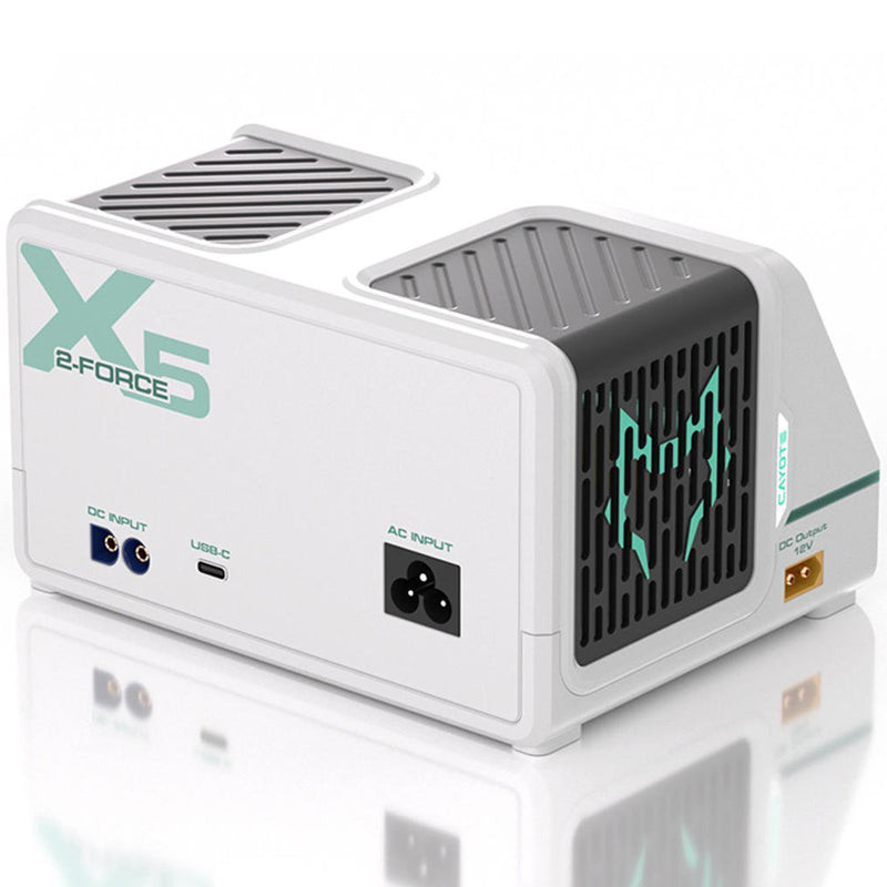 Cayote X5 充電器 AC/DC 500W/700W Cayote 2-Force X5 Racing Dual Battery Charger - Donathen RC