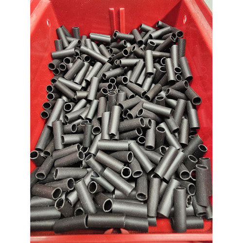 1/8" (3.2mm) Black Dual Wall Adhesive 3:1 Heat Shrink 25 pcs 1/8" (3.2mm) Black Dual Wall Adhesive 3:1 Heat Shrink 25 pcs