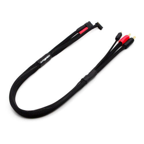 2s Fully Protected Balance Charge Lead w/ 5mm bullet connector 24" 10 awg