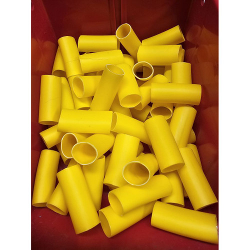 3/8" Yellow Dual Wall Adhesive 3:1 Heat Shrink 25 pcs 3/8" Yellow Dual Wall Adhesive 3:1 Heat Shrink 25 pcs