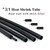 3/32" (2.5mm) Black Dual Wall Adhesive 3:1 Heat Shrink 25 pcs 3/32" (2.5mm) Black Dual Wall Adhesive 3:1 Heat Shrink 25 pcs
