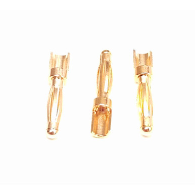 2mm Male Bullet Connector (6 pcs)
