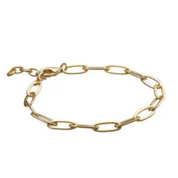 Gold Link Chain Bracelet