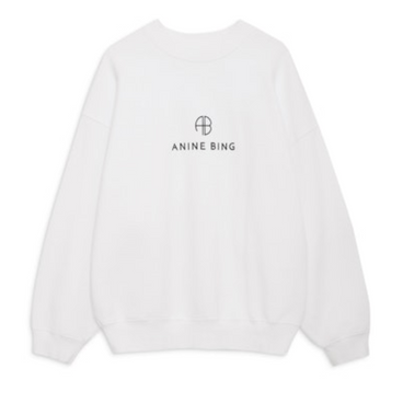 Jaci Sweatshirt Monogram Ivory