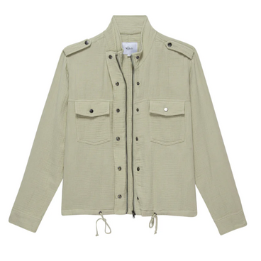 Collins Jacket Gauze Sage