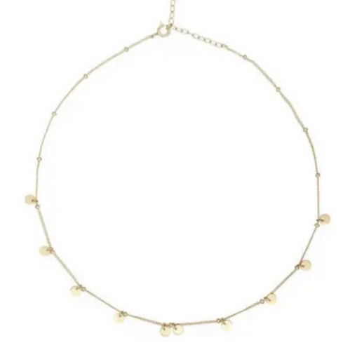 Disc Choker Gold