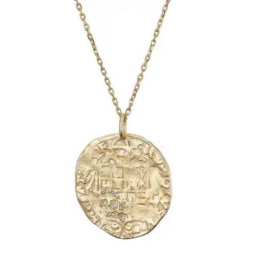 Coin Necklace Gold