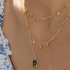 Disc Choker Gold