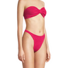 Jean Bikini Metallic Raspberry