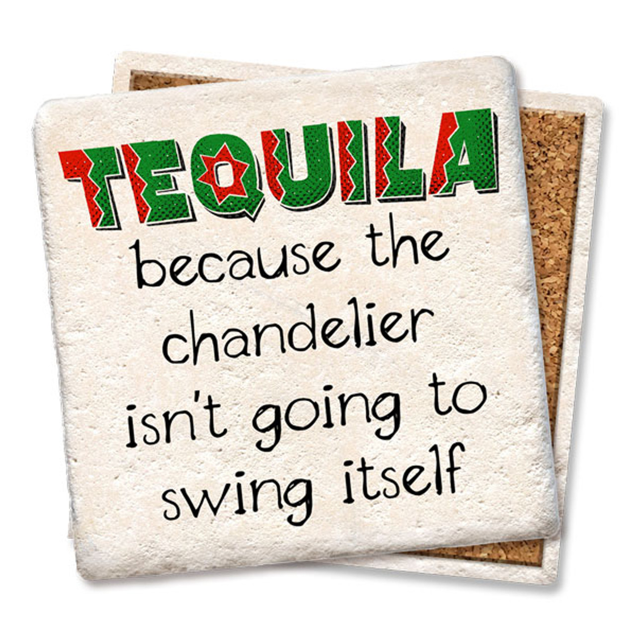 Tequila Chandelier Swing Itself Coaster - Tipsy Coasters & Gifts