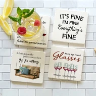 Tipsy Coasters