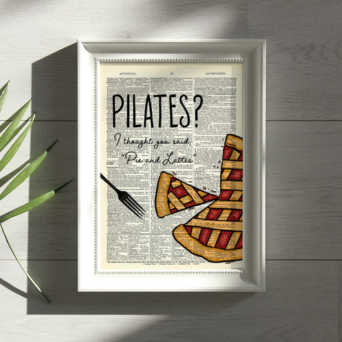 Alice Finds Door Dictionary Art Print - Tipsy Coasters & Gifts