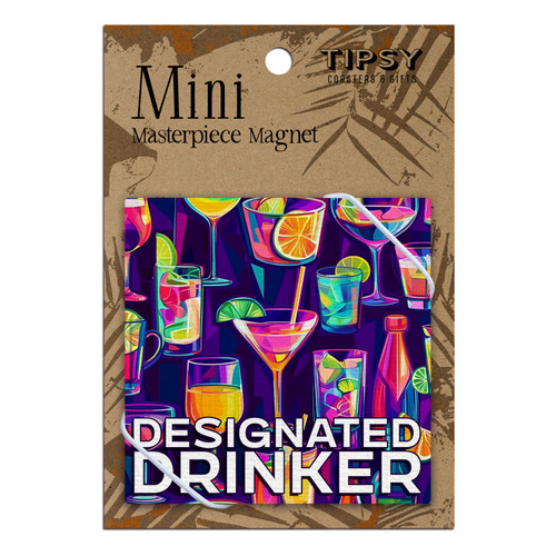Designated Drinker Mini Masterpiece Magnet