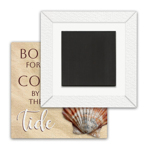 Coastal Born For The Sea Mini Masterpiece Magnet
