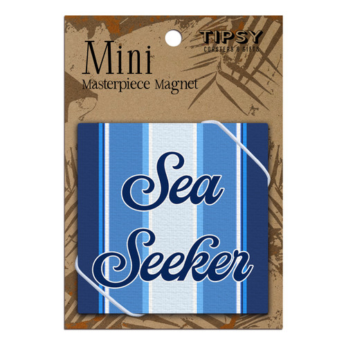 Nautical Sea Seeker Stripe Masterpiece Magnet