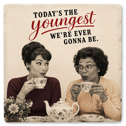 Today's the Youngest Ceramic Coaster