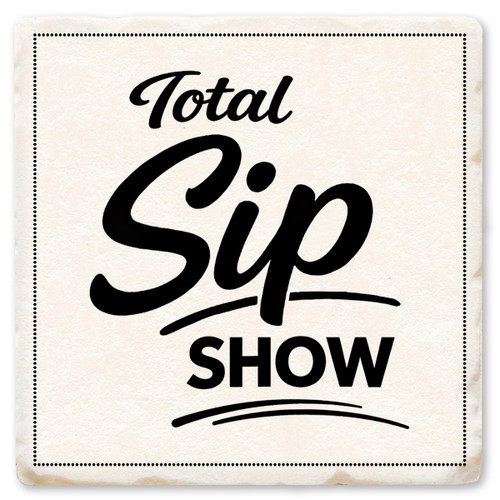 Total Sip Show Ceramic Coaster