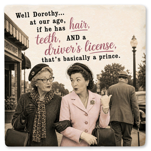 Well Dorothy Ceramic Coaster