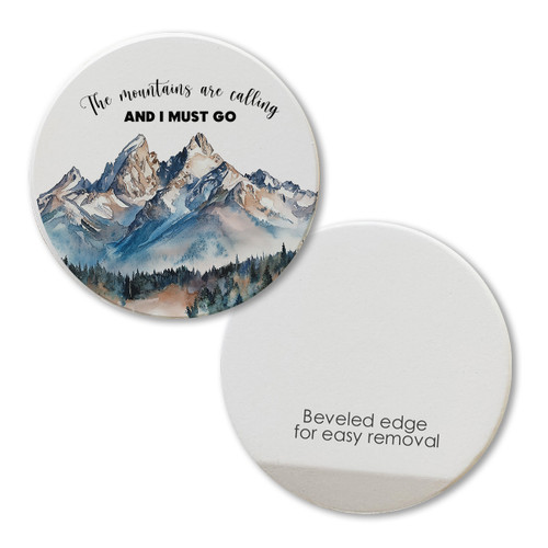 Mountains Are Calling Car Coaster
