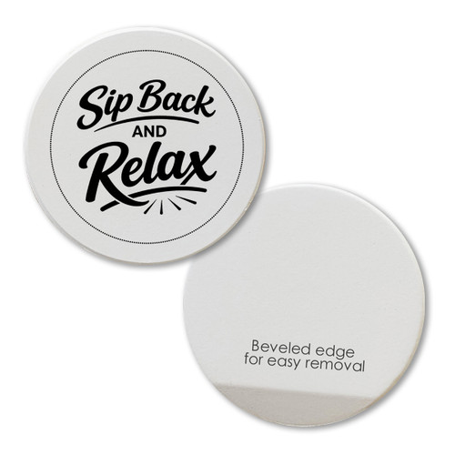 Sip Back and Relax Car Coaster