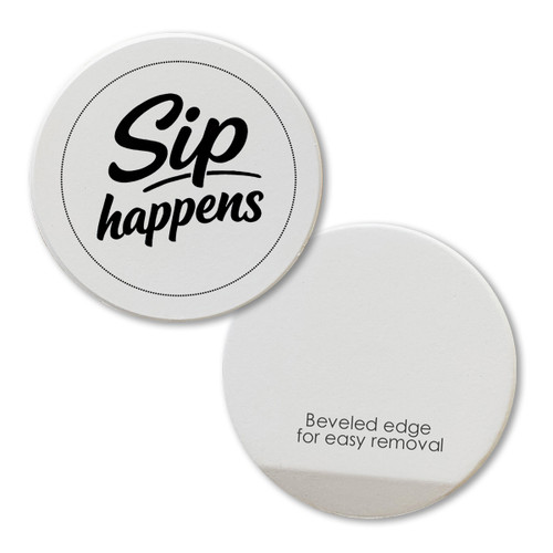 Sip Happens Car Coaster