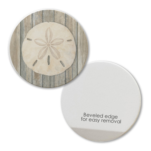 Coastal Sand Dollar Car Coaster