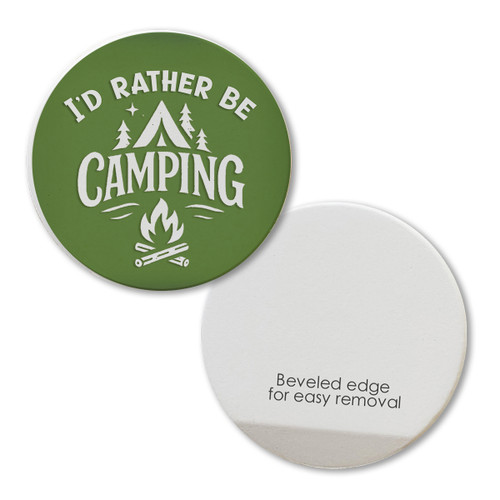 Mountain Rather Be Camping Car Coaster