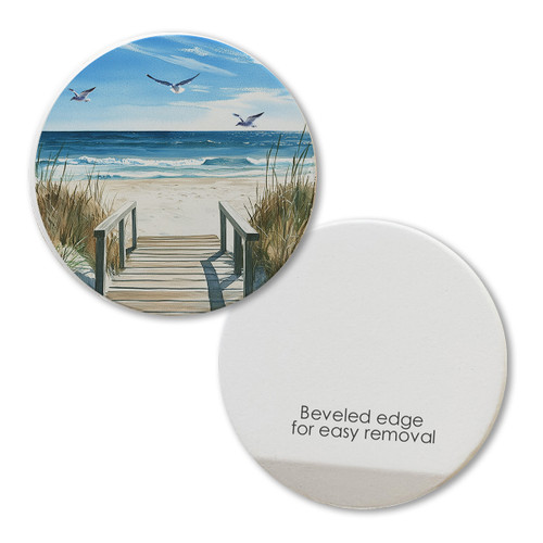 Coastal Boardwalk to Beach Car Coaster