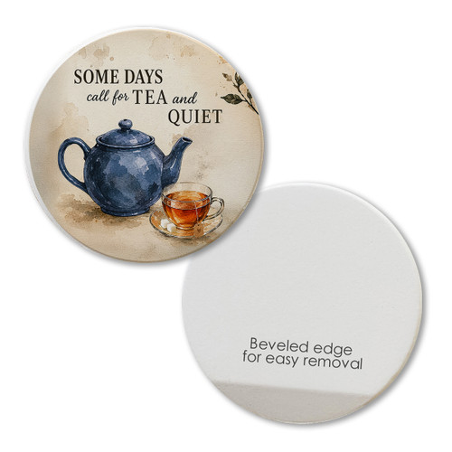 Some Days Call for Tea and Quiet Car Coaster