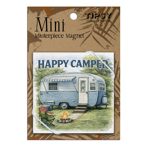 Mountain Happy Camper Masterpiece Magnet