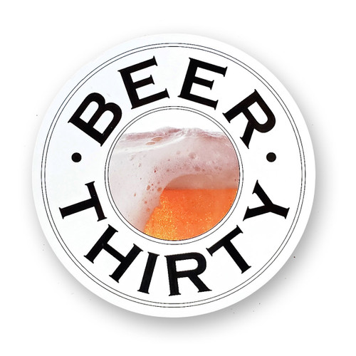 Beer Sticker | Beer Thirty