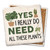 Coaster made of absorbent stone & cork back printed with Yes I really do need all these plants