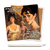 Ceramic coaster showing detail of Not all girls are made of sugar and spice and everything nice. Some girls are made of sarcasm, wine, and everything fine.