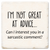 Economy coaster made of absorbent ceramic & cork back printed with I'm Not Great At Advice Economy coaster