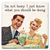 Coaster made of absorbent ceramic & cork back printed with I'm Not Bossy I Just Know