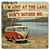 Coaster made of absorbent ceramic & cork back printed with I'm Lost At The Lake