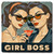 Detail of Girl Boss Coaster