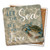 Coastal Let the Sea Set You Free Limestone Coaster