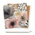 Floral Gray-Pink Group Ceramic Coaster